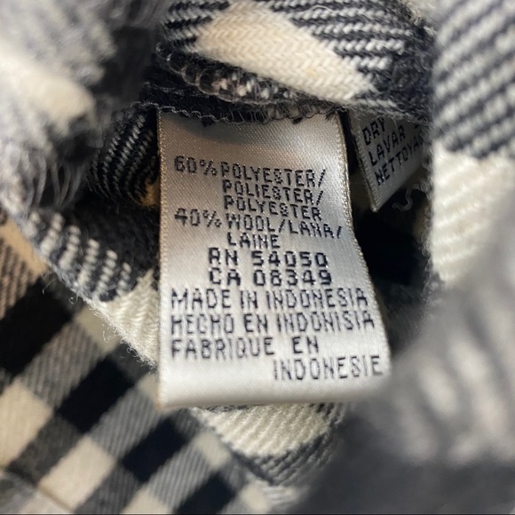 Evan Picone || Vintage Gingham Lightweight Jacket - Picture 7 of 8